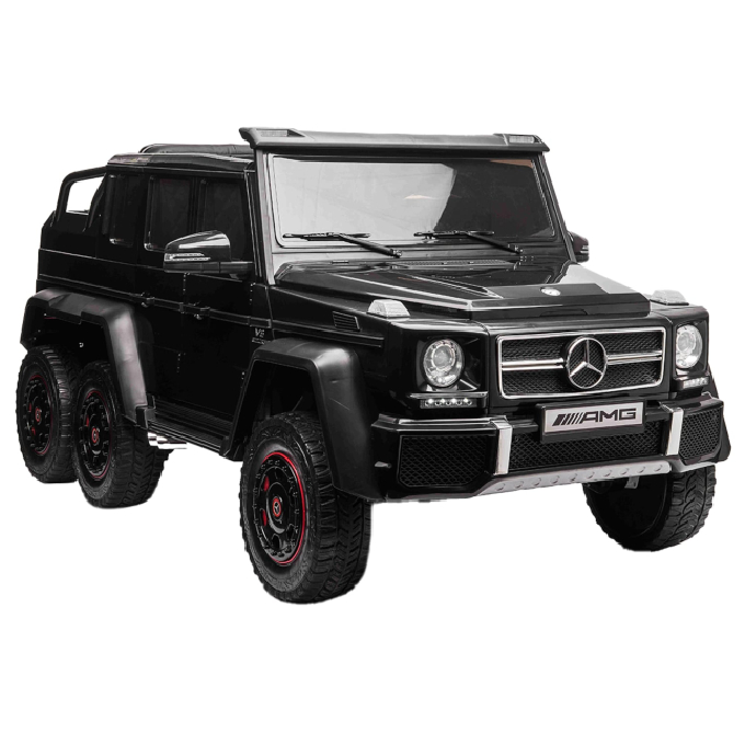 Elbil Barn Mercedes G63 AMG, Svart