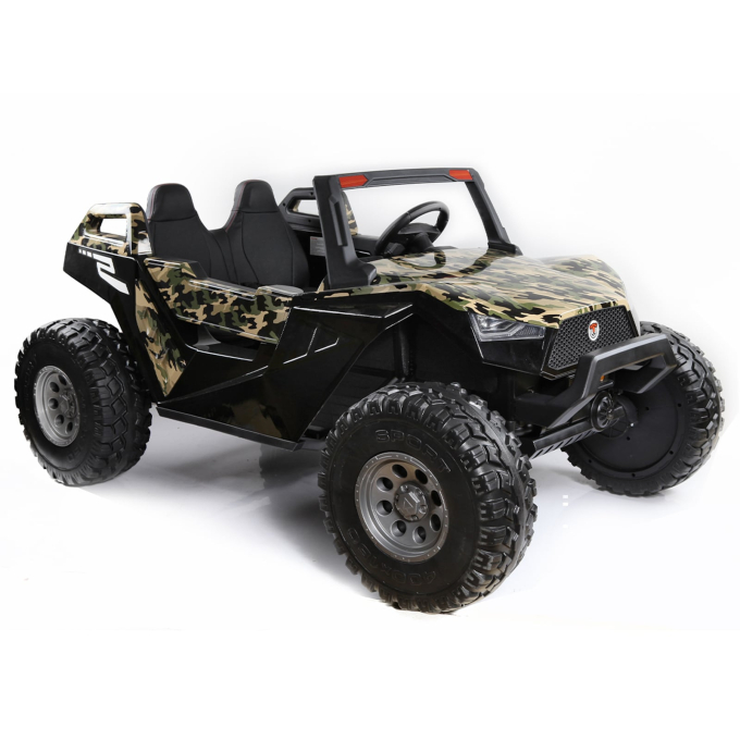 Elbil Barn UTV Quad 4X4, Camo
