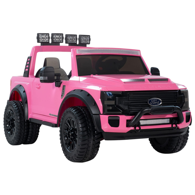 Elbil Barn Ford Ranger Super Duty 4x4, Rosa
